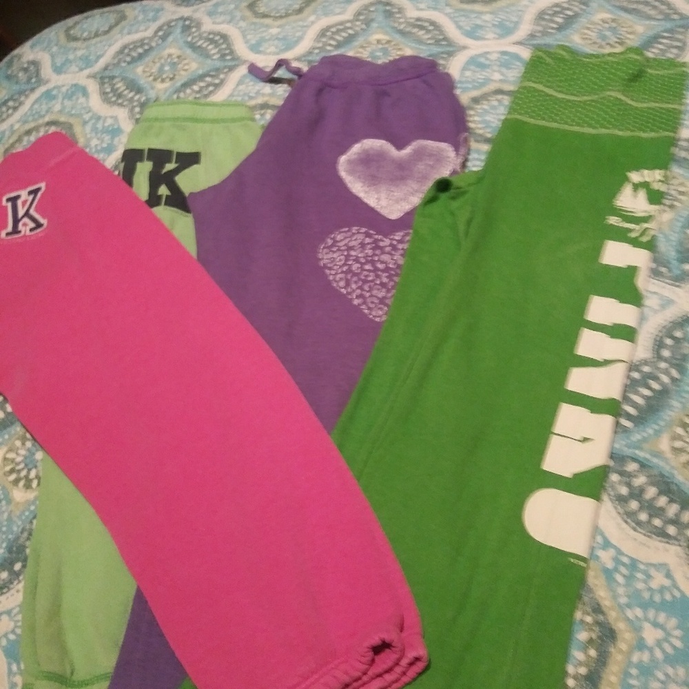 Pink lot of 20 pair of pink joggers